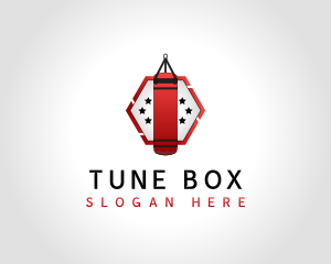 Boxing Training Workout logo design