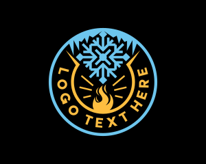 Fire Ice Element logo