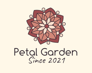 Mandala Floral Decoration  logo design