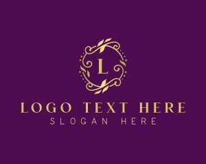 Fashion Luxury Flower logo