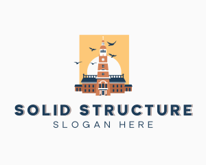 Landmark Structure Building logo design