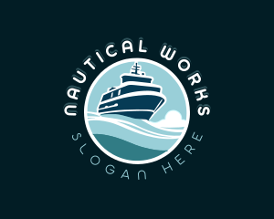 Vessel Shipyard Boat logo