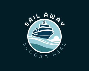 Vessel Shipyard Boat logo design