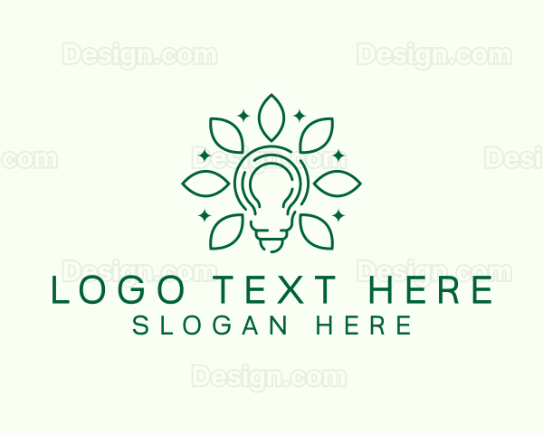 Eco Light Bulb Technology Logo