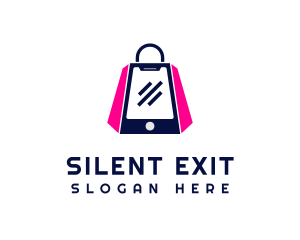 Online Shopping Bag Logo