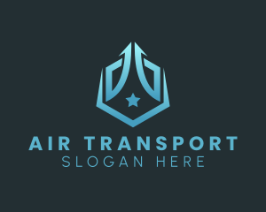 Star Arrow Delivery logo design