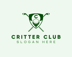 Golf Course Tournament logo design