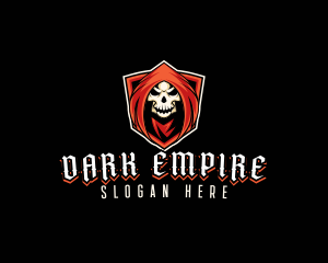 Evil Skull Shield logo