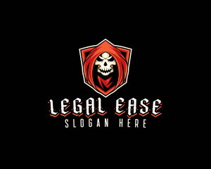 Evil Skull Shield logo