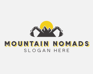 Quarry Mountain Excavation logo design