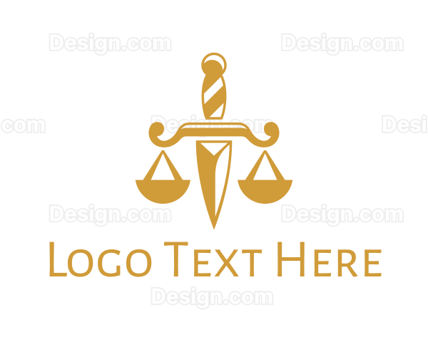 Dagger Law Scale Logo