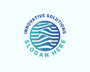 Blue Innovation Wave logo