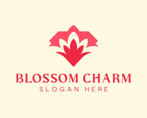 Diamond Flower Garden logo design