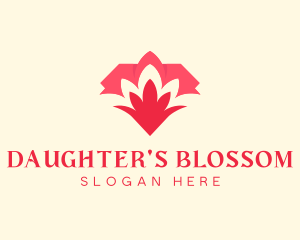 Diamond Flower Garden logo design