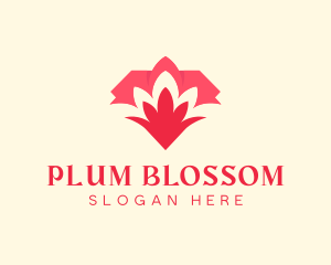 Diamond Flower Garden logo design