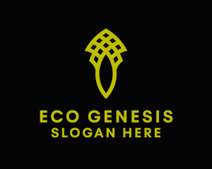 Eco Friendly Leaf Business logo design