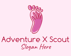 Foot Massage Spa  logo design