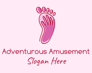 Foot Massage Spa  logo design