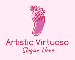 Foot Massage Spa  logo design