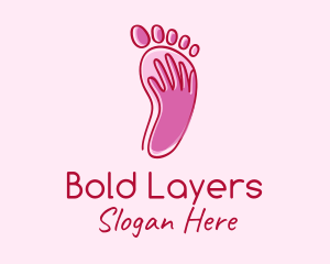 Foot Massage Spa  logo design