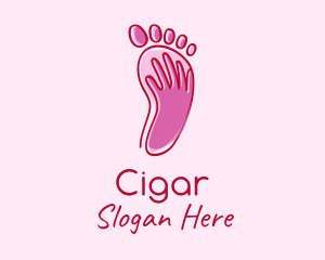 Foot Massage Spa  logo design