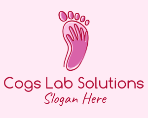 Foot Massage Spa  logo design