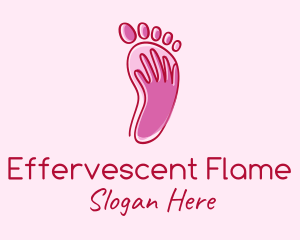 Foot Massage Spa  logo design