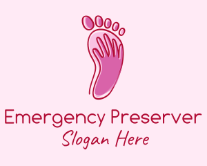 Foot Massage Spa  logo design