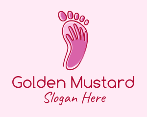 Foot Massage Spa  logo design