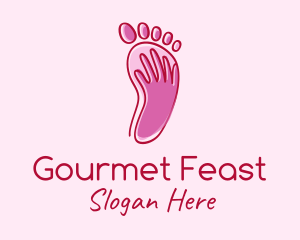 Foot Massage Spa  logo design