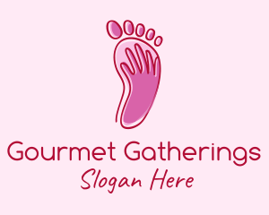 Foot Massage Spa  logo design