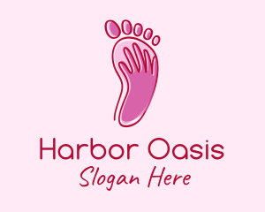 Foot Massage Spa  logo design