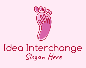 Foot Massage Spa  logo design