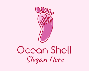 Foot Massage Spa  logo design