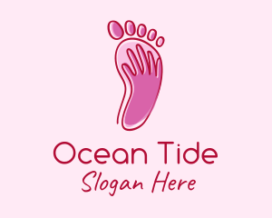 Foot Massage Spa  logo design