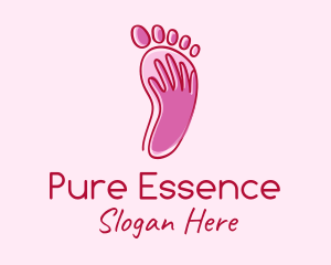 Foot Massage Spa  logo design