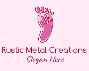 Foot Massage Spa  logo design