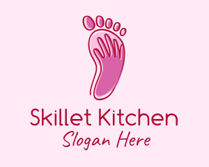 Foot Massage Spa  logo design