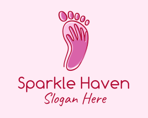 Foot Massage Spa  logo design