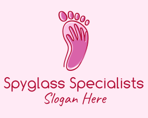 Foot Massage Spa  logo design