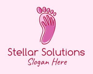 Foot Massage Spa  logo design