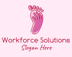 Foot Massage Spa  logo design