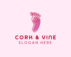 Foot Massage Spa  logo design