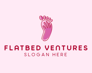 Foot Massage Spa  logo design