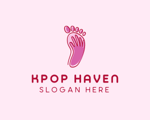 Foot Massage Spa  logo design