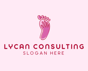 Foot Massage Spa  logo design