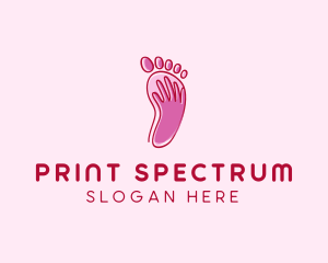 Foot Massage Spa  logo design