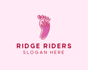 Foot Massage Spa  logo design