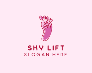 Foot Massage Spa  logo design