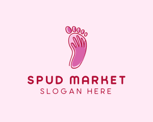 Foot Massage Spa  logo design